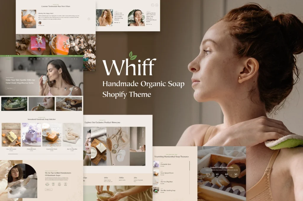 Whiff Organic Soap Shopify Theme