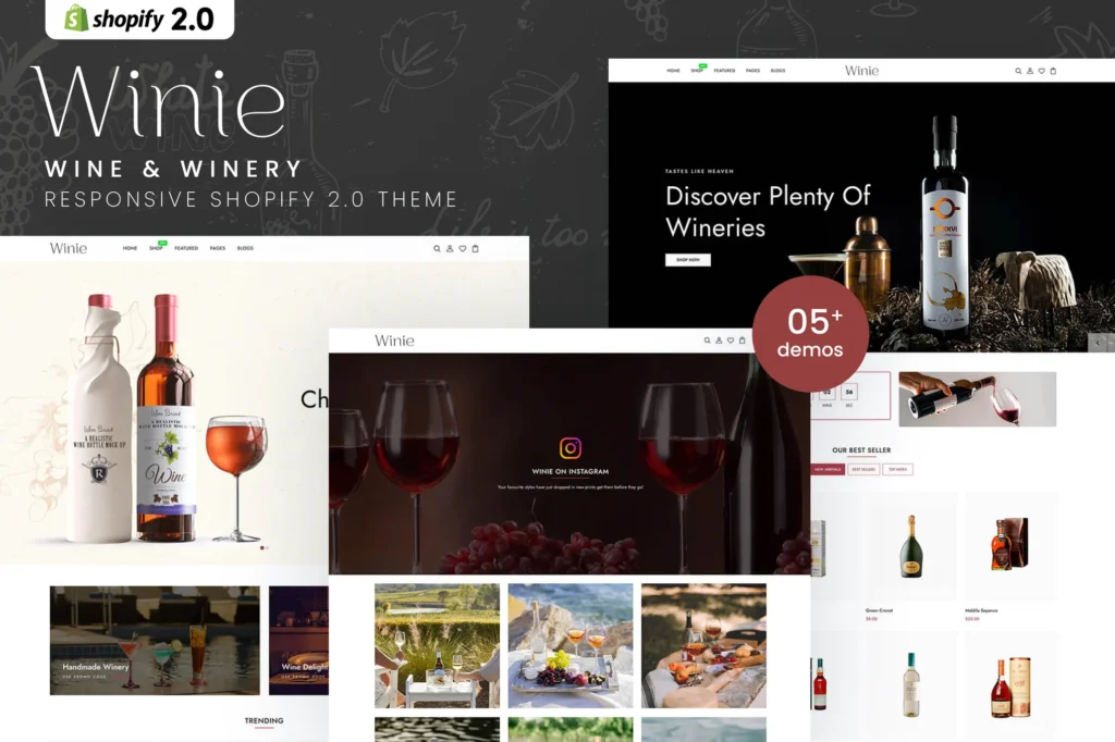 Winie Wine Shopify Theme