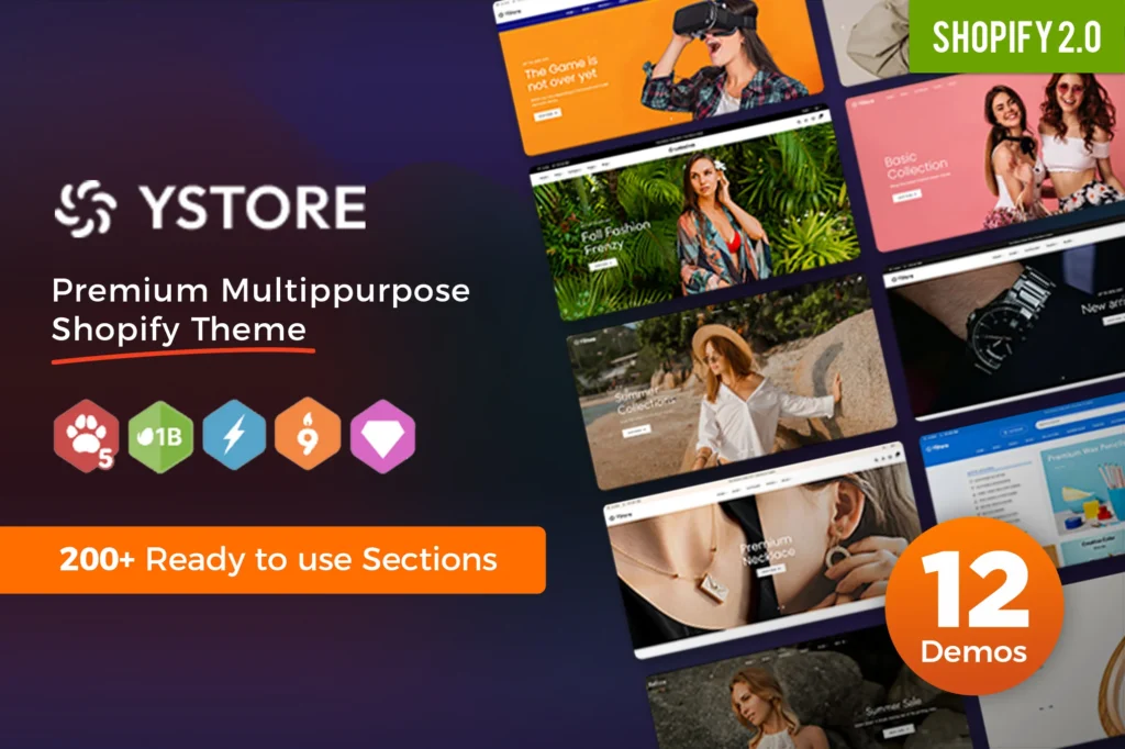 YStore Multipurpose Shopify Theme