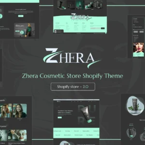 Zhera Cosmetic Shopify Theme
