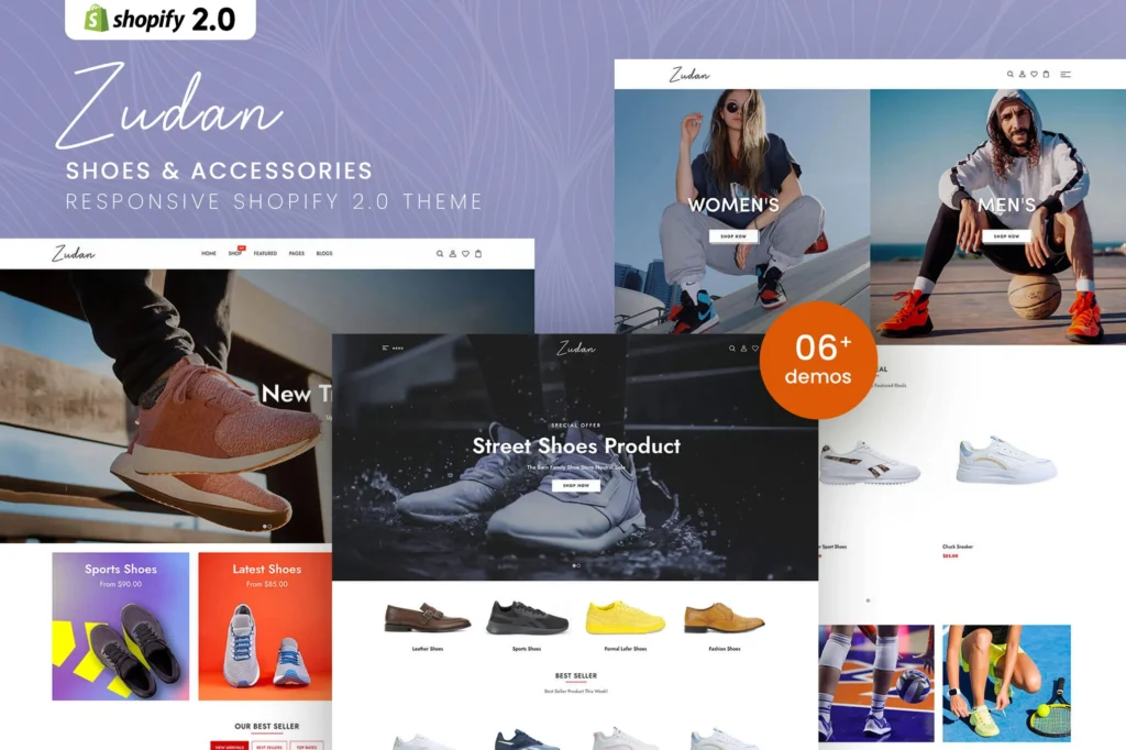 Zudan Shoes Shopify Theme