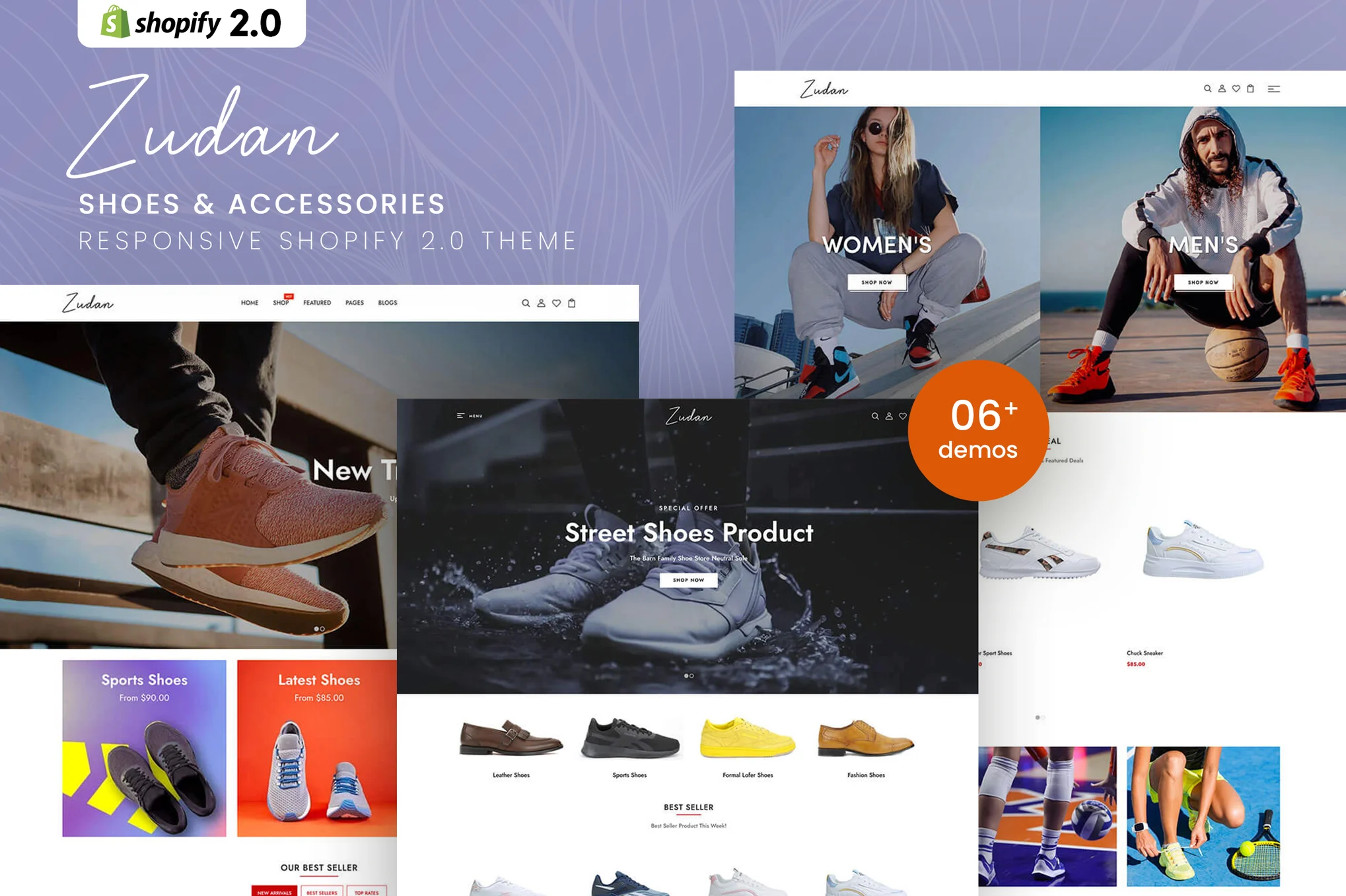Zudan Shoes Shopify Theme
