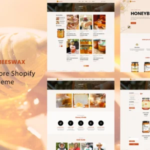 Beeswax Honey Store Shopify Theme