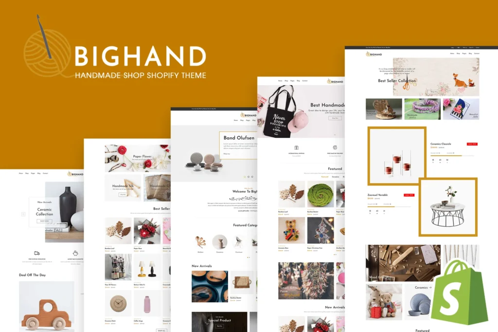 BigHand Handmade Shop Shopify Theme