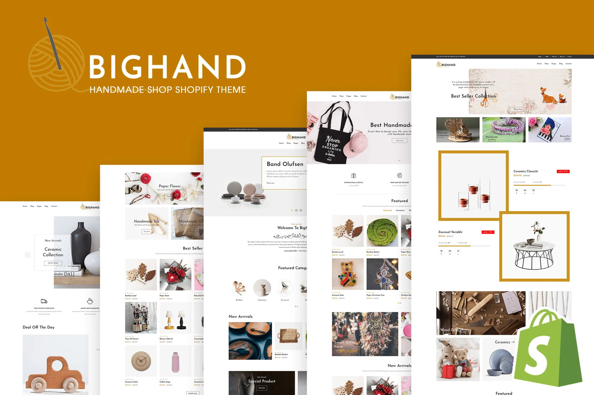 BigHand Handmade Shop Shopify Theme