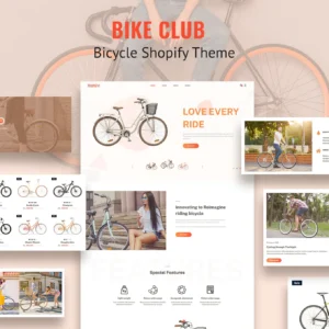 Bikez Bike Shop Shopify Theme
