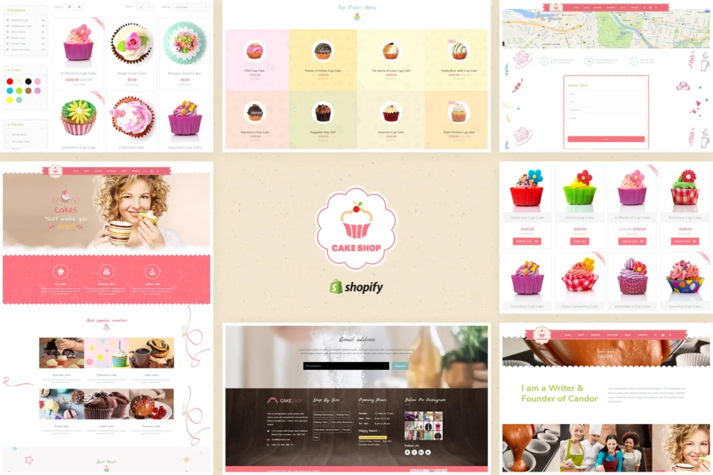 Cake Shop Shopify Theme
