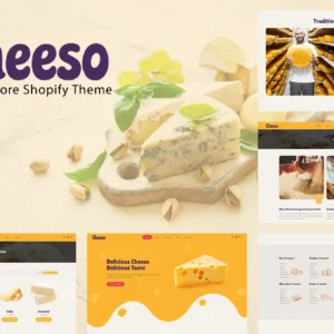 Cheeso Cheese Products Shopify Theme