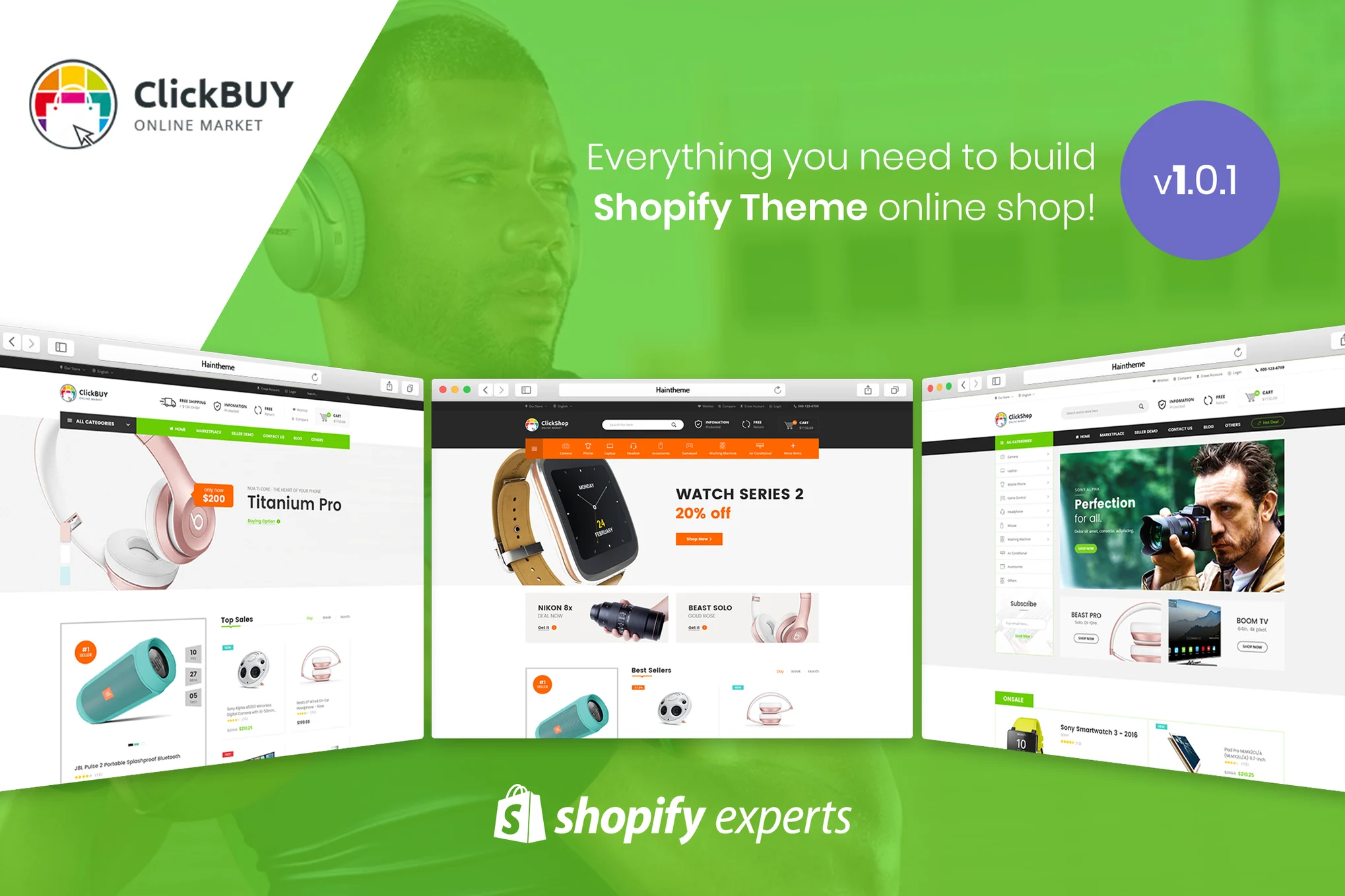 ClickBuy Multi Store Shopify Theme