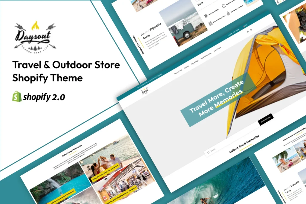 Daysout Travel Shopify Theme