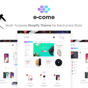 E-come Multi Purpose Shopify Theme