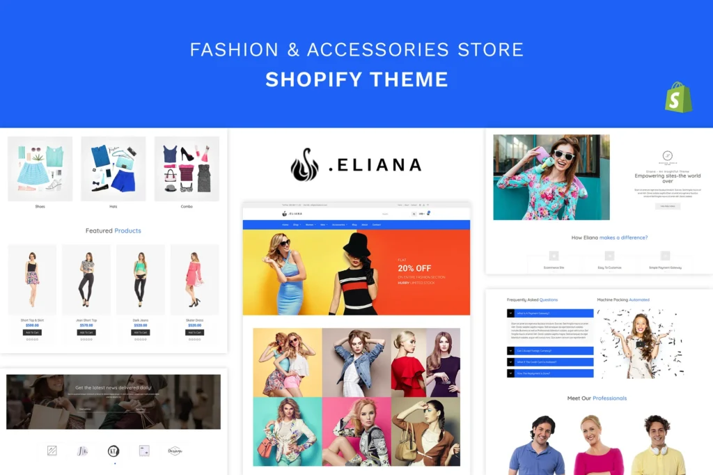 Eliana Fashion Shopify Theme