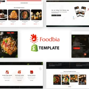 Foodbia Food Delivery Shopify Theme