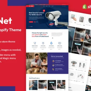 Gnet CCTV Shopify Theme