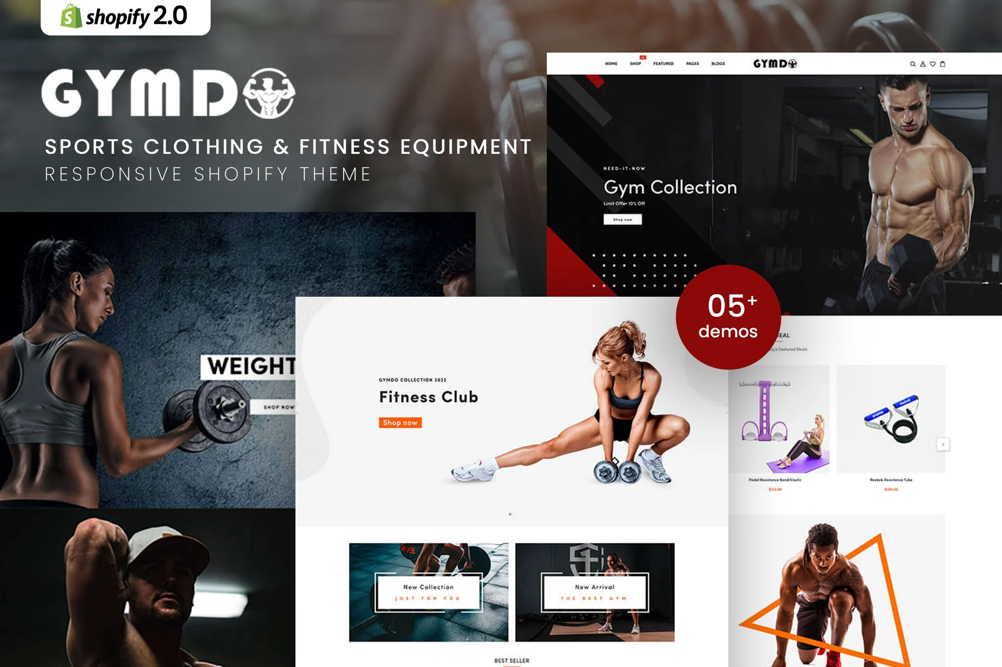 Gymdo Fitness Shopify Theme
