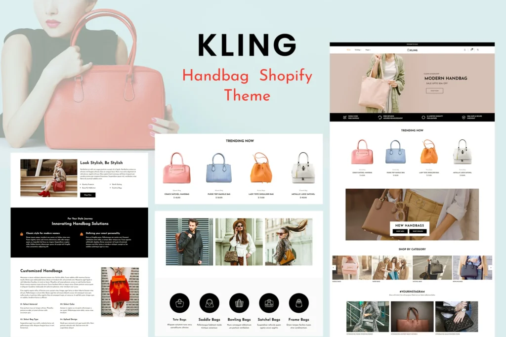Kling Bags Shopify Theme