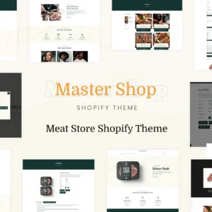 MasterChop Meat Shop Shopify Theme