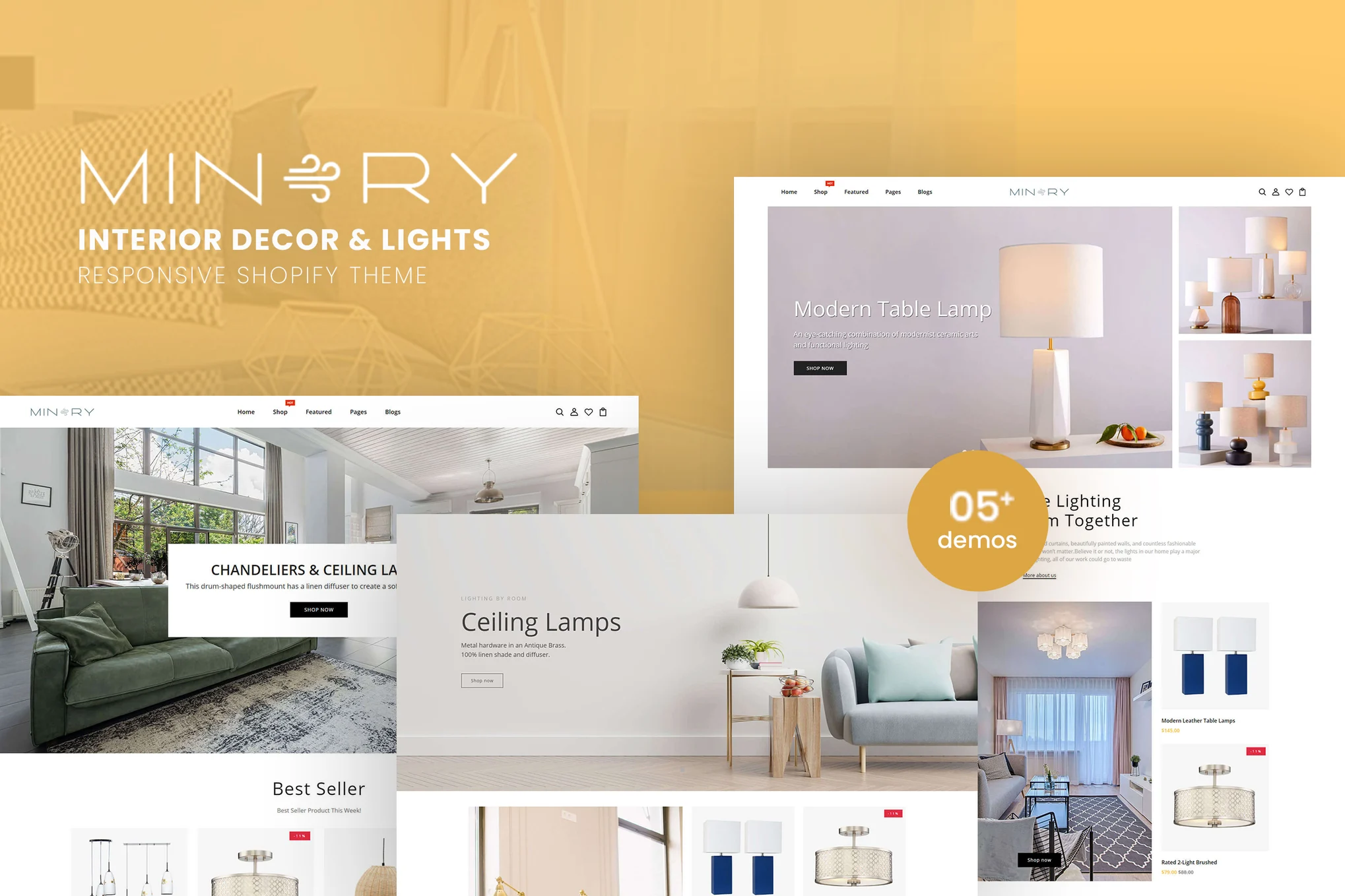 Minery Interior Decor Shopify Theme