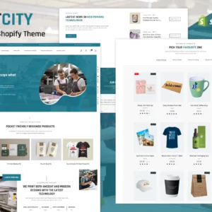 Printcity Print Shop Shopify Theme