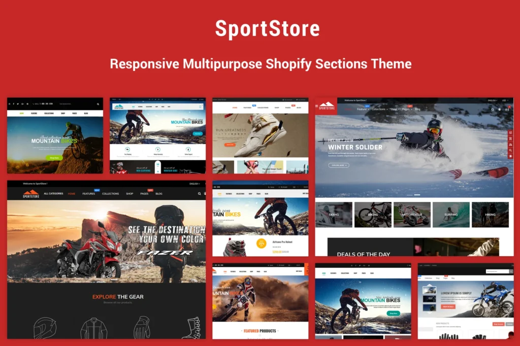 SportStore Multipurpose Shopify Theme