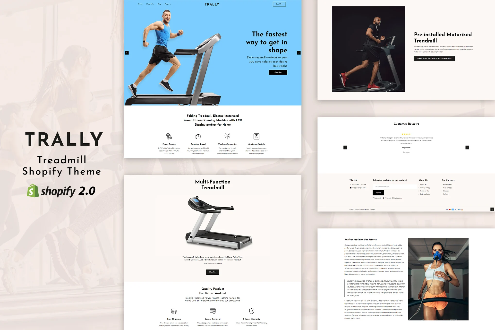 Trally OnePage Shopify Theme