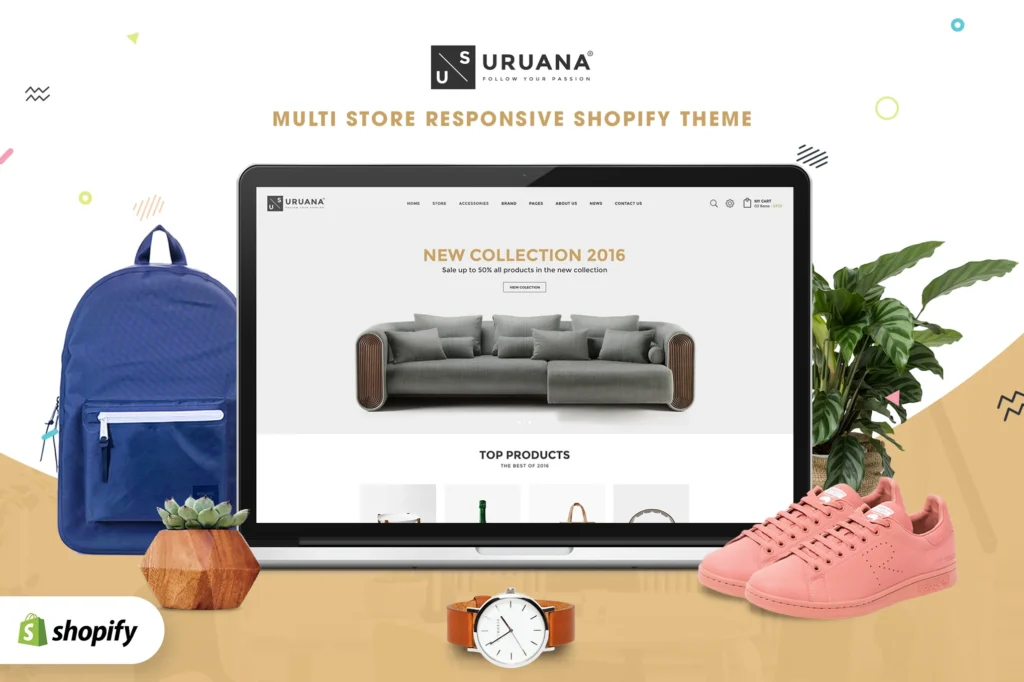 Uruana Multi Store Shopify Theme