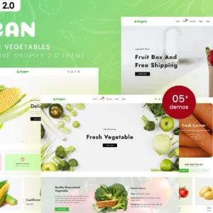 Vagen Vegetables Shopify Theme